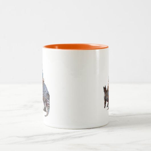 Tasse 2 Couleurs Armadillo Cowboy ou Broncodillo (Centre)