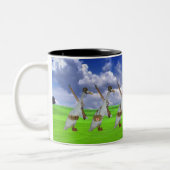Tasse 2 Couleurs Armée de canard de coureur (Gauche)
