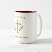 Tasse 2 Couleurs Armée De Dieu (Devant droit)