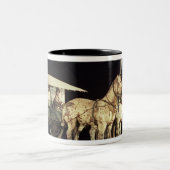 Tasse 2 Couleurs Armée de terre cuite, dynastie de Qin (Centre)