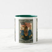 Tasse 2 Couleurs Armée de terre féminine (Centre)