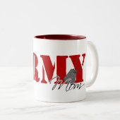 Tasse 2 Couleurs Armée mère (Devant droit)