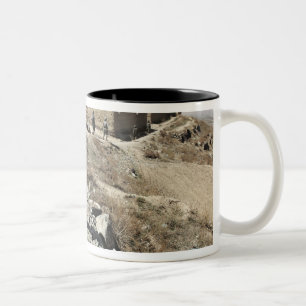Tasse 2 Couleurs Armée nationale afghane et soldats des USA