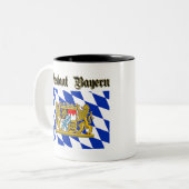 Tasse 2 Couleurs Armoiries de Bavière (Devant gauche)
