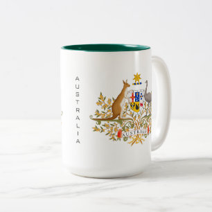 Tasse 2 Couleurs armoiries de l'australie