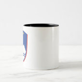 Tasse 2 Couleurs armoiries de slovénie (Centre)