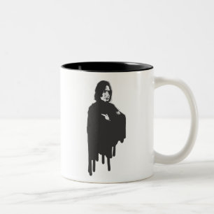Tasse 2 Couleurs Armoiries de Snape Severus croisées B-W