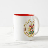 Tasse 2 Couleurs Armoiries du Canada (Devant droit)