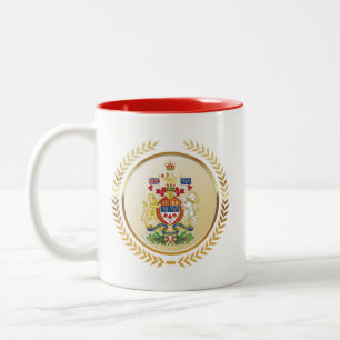 Tasse 2 Couleurs Armoiries du Canada