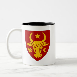 Tasse 2 Couleurs Armoiries moldaves