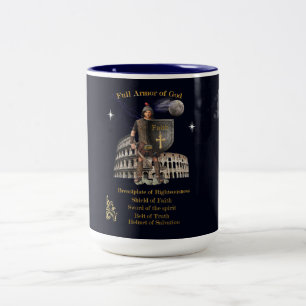 Tasse 2 Couleurs Armure complète de DIEU