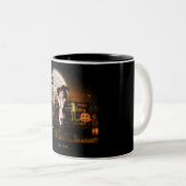 Tasse 2 Couleurs Arrêt d'autobus (Devant droit)