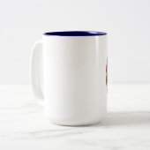 Tasse 2 Couleurs Arrêtez la folie (Devant gauche)