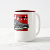 Tasse 2 Couleurs Arrière supérieur noir ViewA de bulle d'impala de (Devant droit)