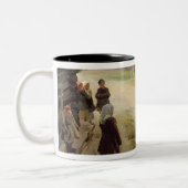 Tasse 2 Couleurs Arrivée d'une maîtresse dans le pays (Gauche)