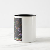 Tasse 2 Couleurs Art Abstrait (Centre)