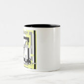 Tasse 2 Couleurs Art Abstrait (Centre)