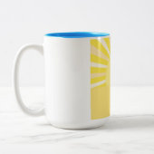 Tasse 2 Couleurs art abstrait moderne (Gauche)