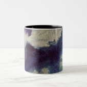 Tasse 2 Couleurs Art Abstrait Océan (Centre)