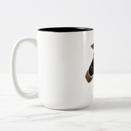 Tasse 2 Couleurs Art africain (Gauche)