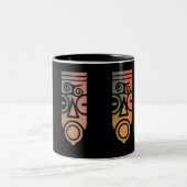 Tasse 2 Couleurs Art africain (Centre)