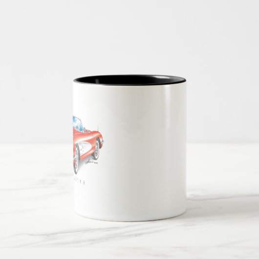 TASSE 2 COULEURS ART AUTOMOBILE C-ONE (Centre)