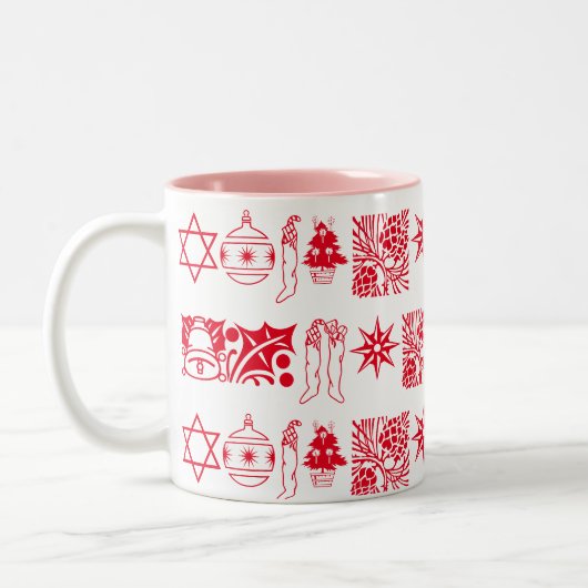 Tasse 2 Couleurs Art combiné (Gauche)