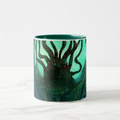 Tasse 2 Couleurs Art de bouclage de Lovecraft Cthulhu Mythos (Centre)
