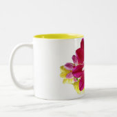 Tasse 2 Couleurs Art de fleur (Gauche)