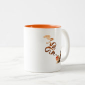 Tasse 2 Couleurs Art de fumer la pipe 1 (Devant droit)