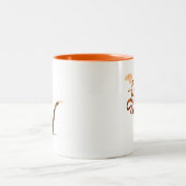 Tasse 2 Couleurs Art de fumer la pipe 1 (Centre)