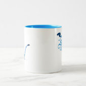 Tasse 2 Couleurs Art de fumer la pipe 2 (Centre)