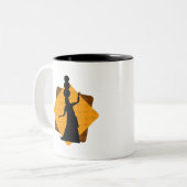 Tasse 2 Couleurs Art de l'Inde (Devant gauche)