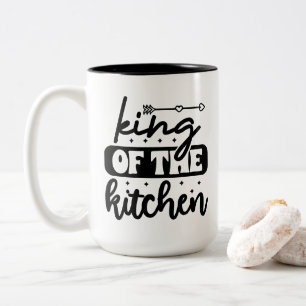 Tasse 2 Couleurs Art de mots Fun kitchen King