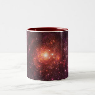 Tasse 2 Couleurs Art de nébuleuse cosmique, couleurs de galaxie pou