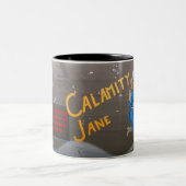 Tasse 2 Couleurs Art de nez de Calamity Jane B-24 (fuselage (Centre)
