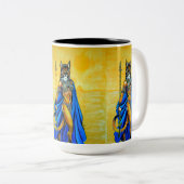 Tasse 2 Couleurs Art de Rebecca O'Donnell (Devant droit)