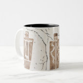 Tasse 2 Couleurs Art de roche, Utah (Devant gauche)