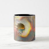 Tasse 2 Couleurs Art de rotation original (Centre)