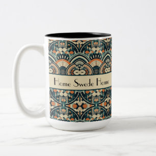 Tasse 2 Couleurs Art Déco scandinave personnalisable 