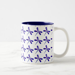 Tasse 2 Couleurs Art Dragonfly