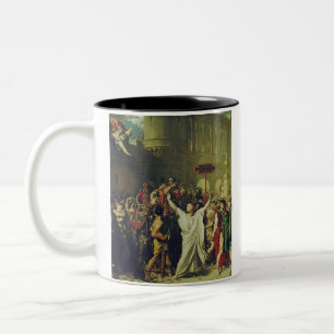Tasse 2 Couleurs Art du Saint Symphorien d'Autun Martyre Sacré