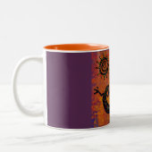 TASSE 2 COULEURS ART DU SOUTHWESTERN LIZARD (Gauche)