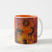 TASSE 2 COULEURS ART DU SUD-OUEST (Devant droit)