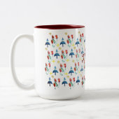 Tasse 2 Couleurs Art fantastique du printemps (Gauche)
