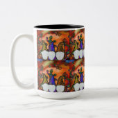 Tasse 2 Couleurs Art Gnome (Gauche)