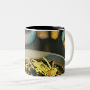 Tasse 2 Couleurs Art Japonais Pour Les Amateurs De Nourriture
