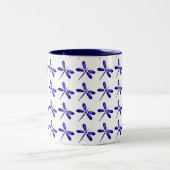 Tasse 2 Couleurs Art libellule (Centre)