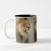 Tasse 2 Couleurs Art Lion (Gauche)