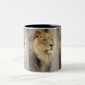 Tasse 2 Couleurs Art Lion (Centre)